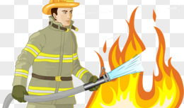 消防员漫画图
